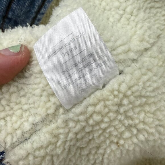 Marine Layer River Denim Sherpa Jacket - Picture 8 of 12